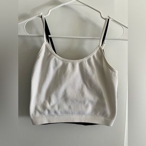 Bozzolo 2 pack ribbed cropped tank